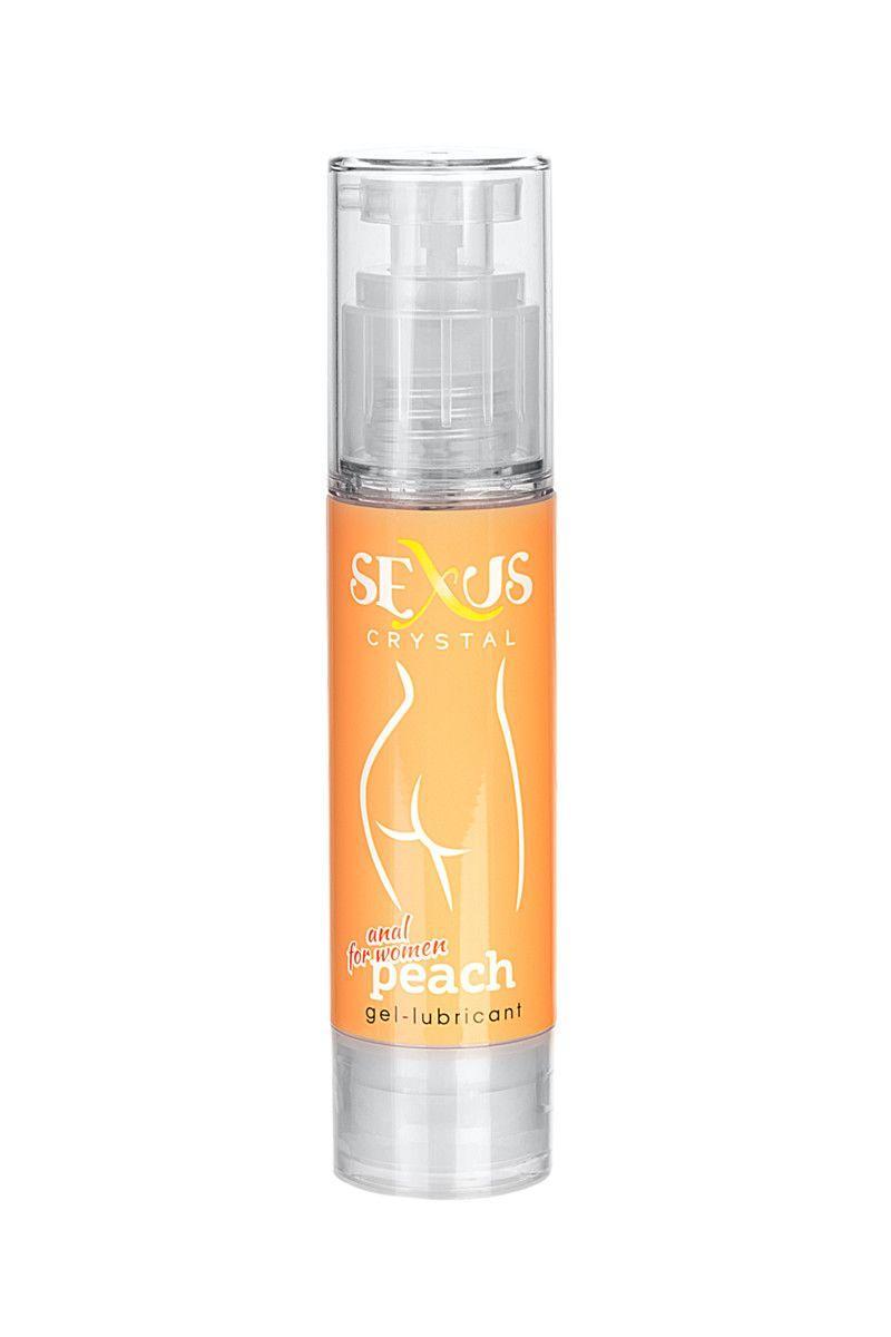 Анальная гель-смазка для женщин с ароматом персика Crystal Peach Anal - 60 мл.-2507