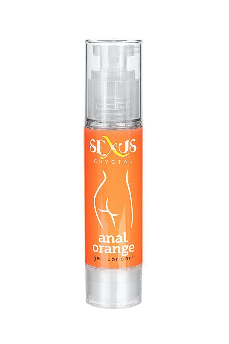 Анальная гель-смазка с ароматом апельсина Crystal Orange Anal - 60 мл.-2515