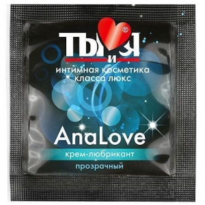 Анальный крем-лубрикант AnaLove в одноразовой упаковке - 4 гр.