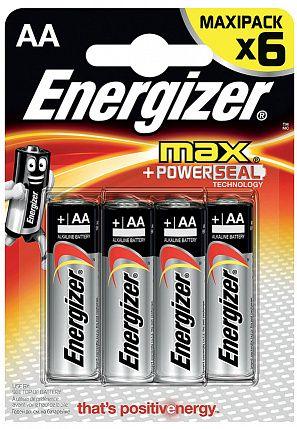 Батарейки Energizer MAX E91/AA 1