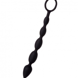 Черная анальная цепочка A-toys - 27
