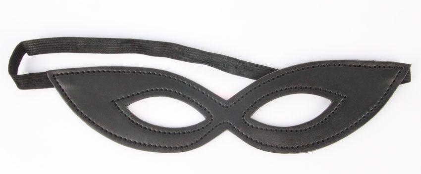 Черная маска на резиночке Notabu-7704