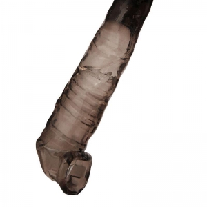 Чёрная насадка на пенис - 22