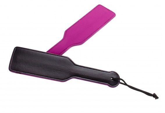Чёрно-розовый двусторонний пэддл Reversible Paddle - 32 см.-8902
