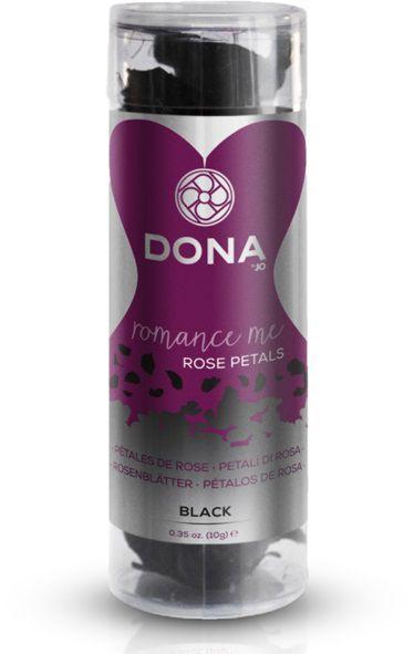 Декоративные чёрные лепестки роз DONA Rose Petals-12919