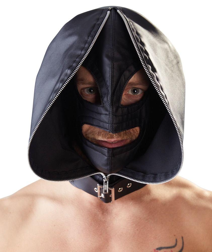 Двухслойный шлем-маска с отверстиями для глаз и рта-3207