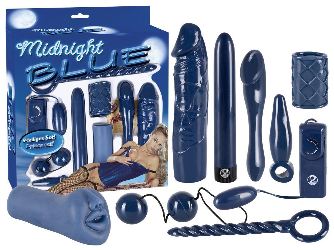 Эротический набор Midnight Blue Set-12121