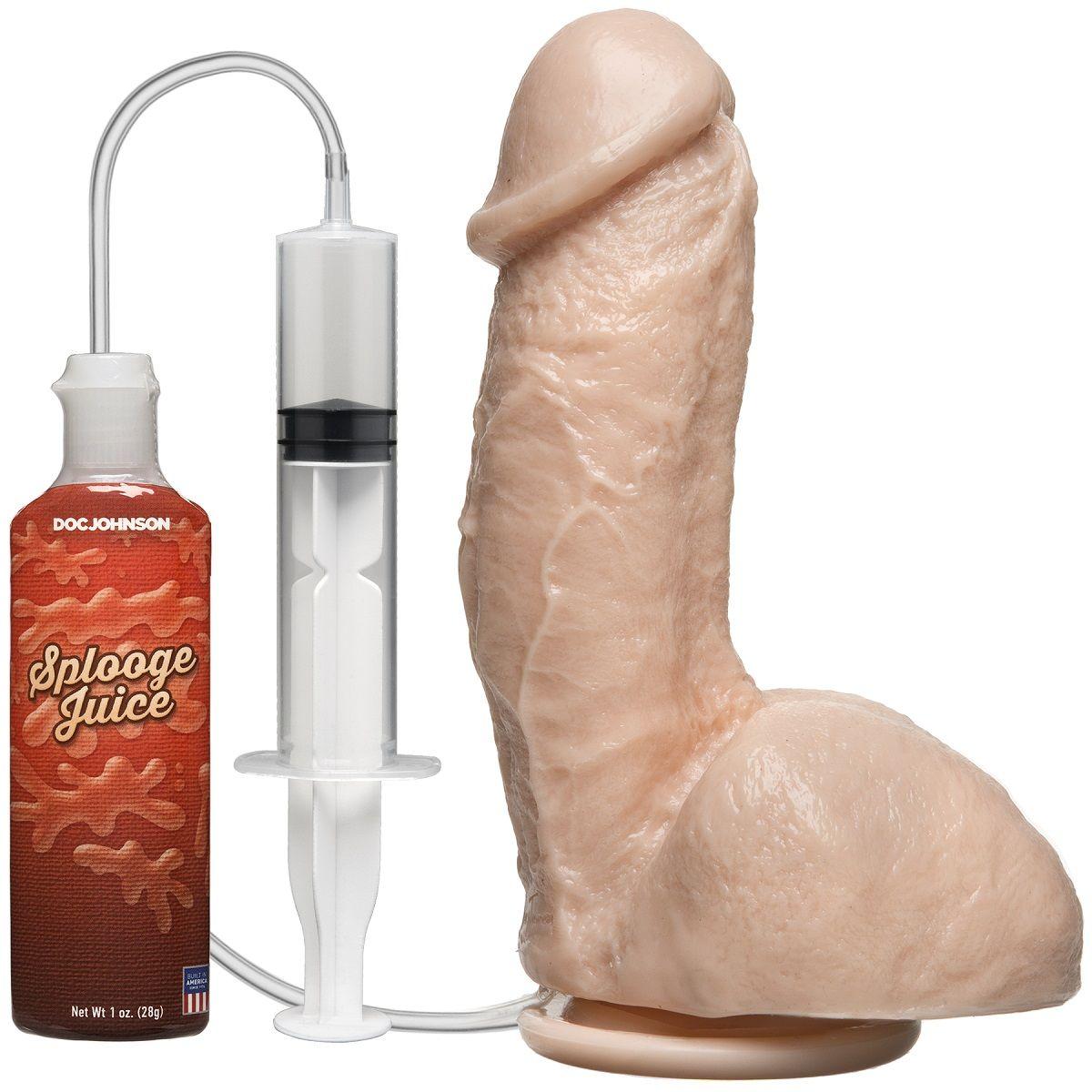 Фаллоимитатор с имитацией семяизвержения The Amazing Squirting Realistic Cock - 18