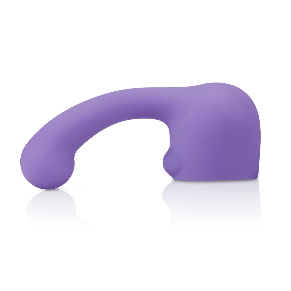 Фиолетовая утяжеленная насадка CURVE для массажера Le Wand-4083