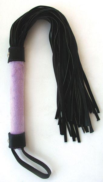 Фиолетово-черная плетка Notabu - 46 см.-7893