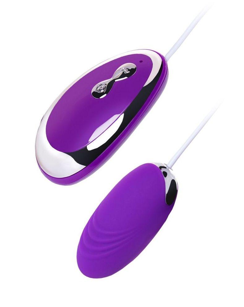 Фиолетовое виброяйцо A-Toys - 6