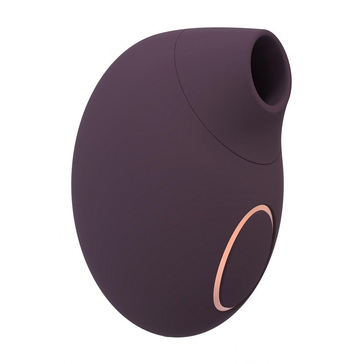 Фиолетовый клиторальный вакуум-волновой массажер Irresistible Seductive-8629