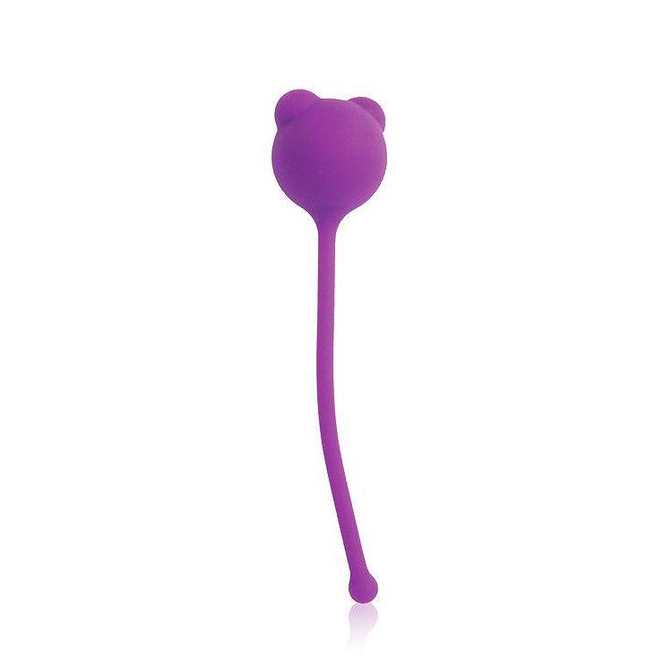 Фиолетовый вагинальный шарик с ушками Cosmo-5987