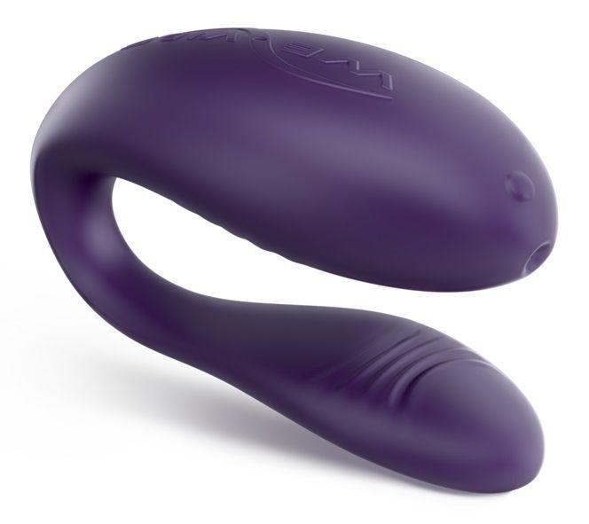 Фиолетовый вибратор для пар We-Vibe Unite Purple-6565