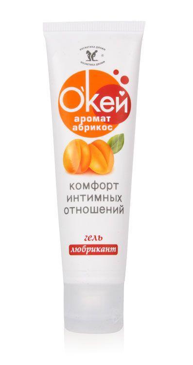 Гель-лубрикант  Окей  с ароматом абрикоса - 50 гр.-6848