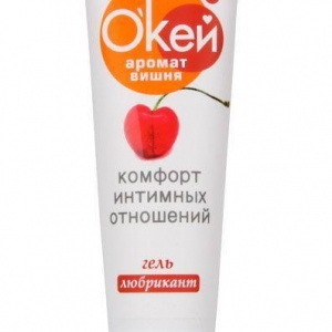 Гель-лубрикант  Окей  с ароматом вишни - 50 гр.