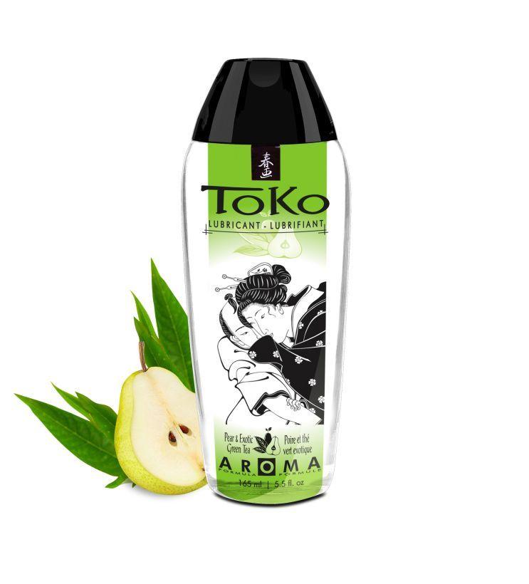 Интимный гель TOKO Pear Exotic Green Tea с ароматом груши и зеленого чая - 165 мл.-2606