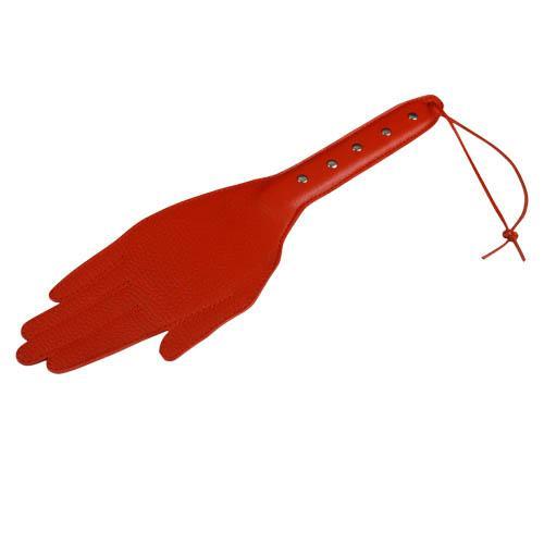 Красная хлопалка-ладошка - 35 см.-10846