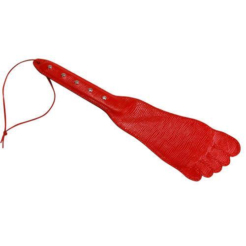 Красная хлопалка в форме ступни - 34