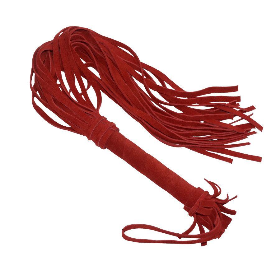 Красная плеть «Королевский велюр» - 65 см.-10915