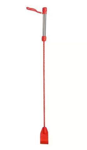 Красный стек с прямоугольным наконечником-шлепком - 62 см.-10985