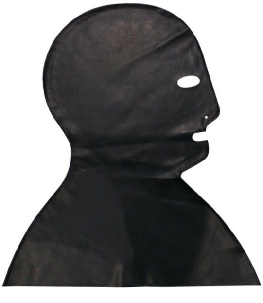 Латексная маска-шлем Executioner с прорезями-13462