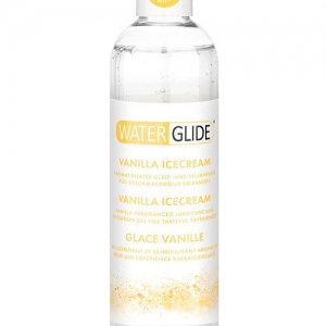 Лубрикант на водной основе с ароматом ванильного мороженого WATERGLIDE VANILLA ICECREAM - 300 мл.