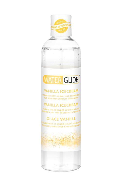 Лубрикант на водной основе с ароматом ванильного мороженого WATERGLIDE VANILLA ICECREAM - 300 мл.-916
