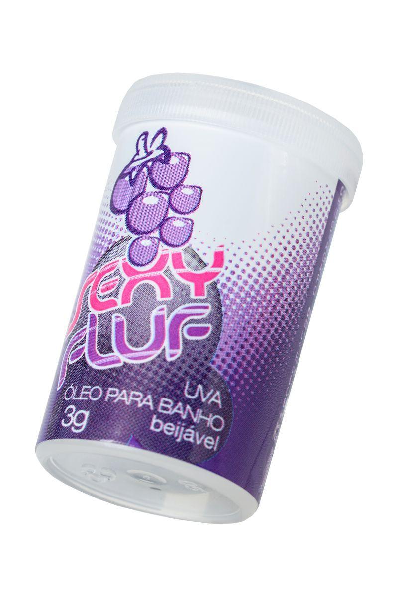 Масло для ванны и массажа SEXY FLUF с ароматом винограда - 2 капсулы (3 гр.)-9632