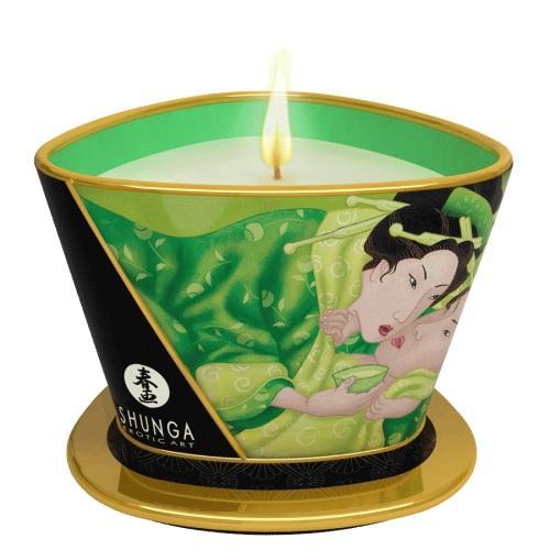 Массажная свеча Exotic Green Tea с ароматом зелёного чая - 170 мл.-9398