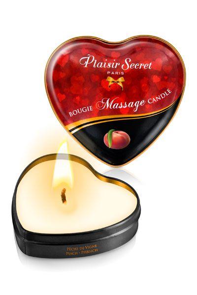 Массажная свеча с ароматом персика Bougie Massage Candle - 35 мл.-4707