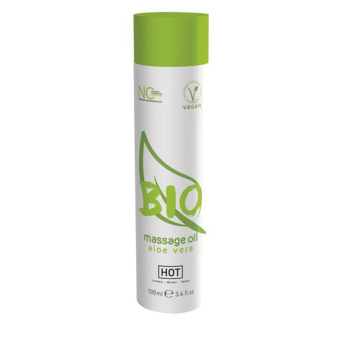 Массажное масло BIO Massage oil aloe vera с ароматом алоэ - 100 мл.-2486
