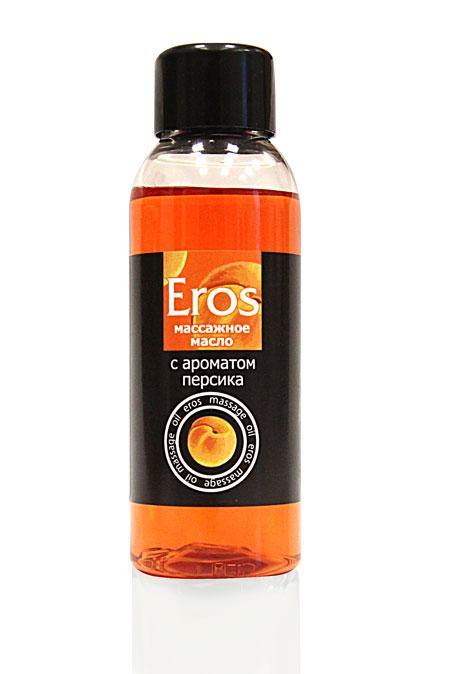Массажное масло Eros exotic с ароматом персика - 50 мл.-6859