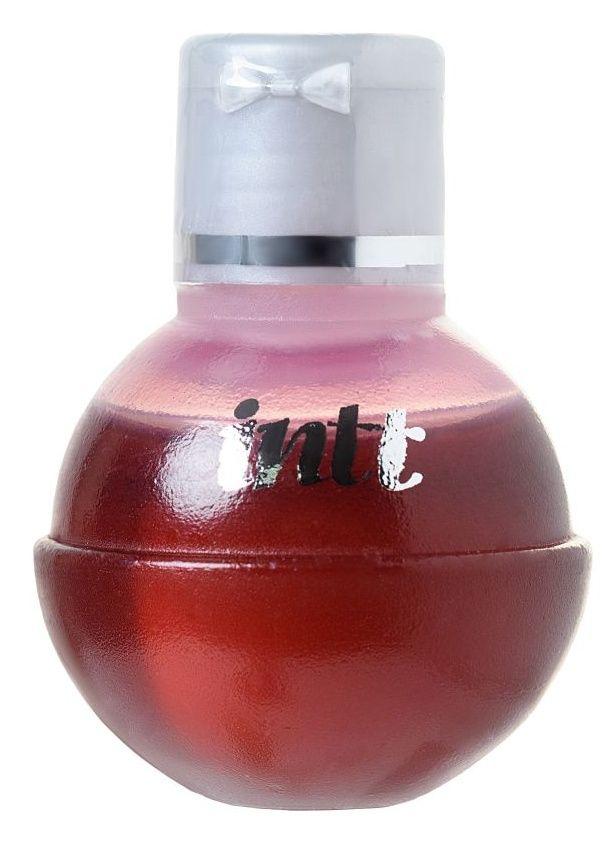 Массажное масло FRUIT SEXY Grape с ароматом винограда и разогревающим эффектом - 40 мл.-9777