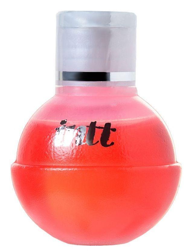 Массажное масло FRUIT SEXY Raspberry с ароматом малины и разогревающим эффектом - 40 мл.-9812
