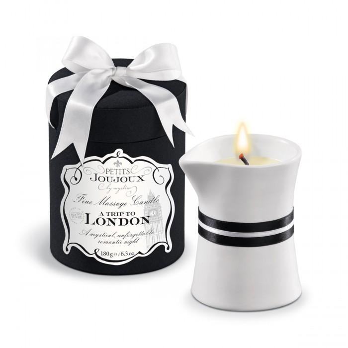 Массажное масло в виде большой свечи Petits Joujoux London с ароматом ревеня