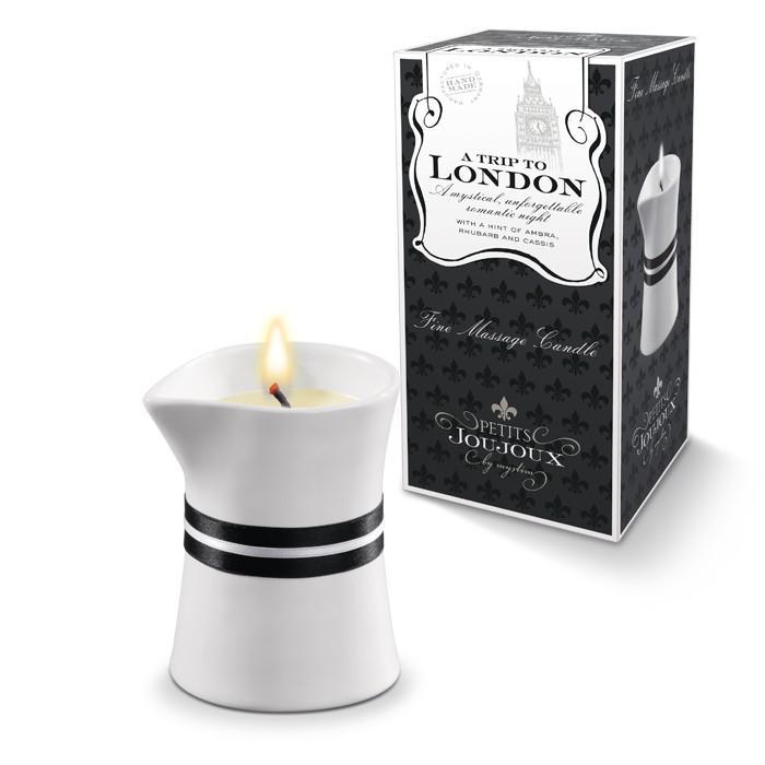 Массажное масло в виде малой свечи Petits Joujoux London с ароматом ревеня