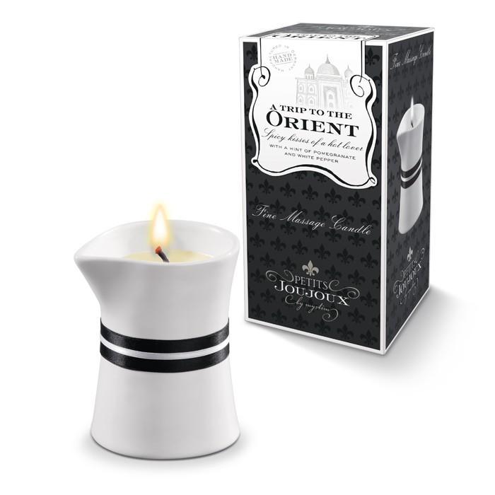 Массажное масло в виде малой свечи Petits Joujoux Orient с ароматом граната и белого перца-9303