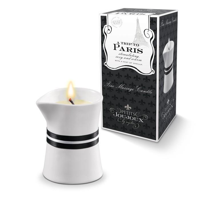Массажное масло в виде малой свечи Petits Joujoux Paris с ароматом ванили и сандалового дерева-9299