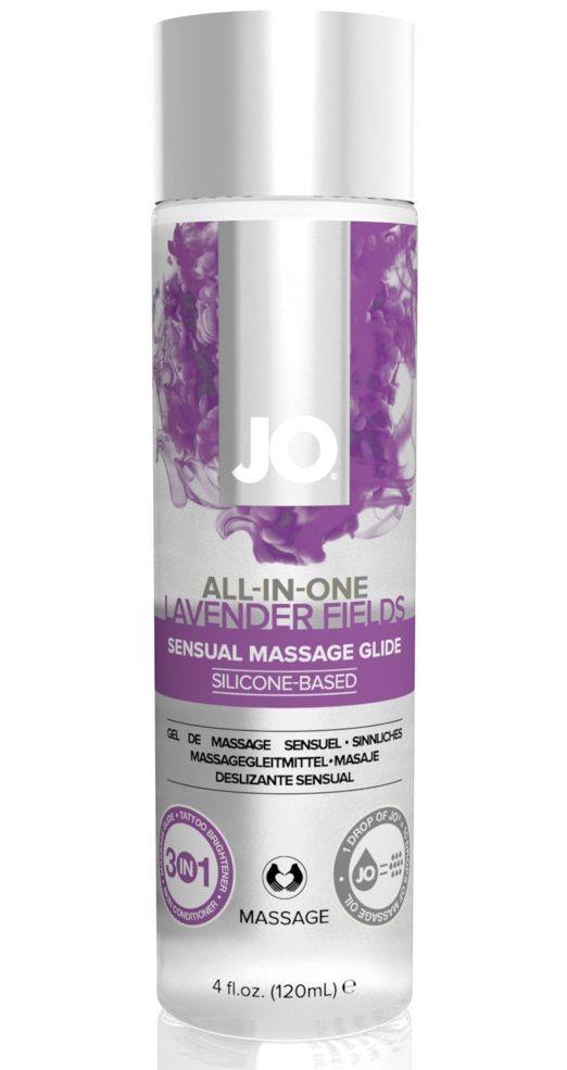 Массажный гель ALL-IN-ONE Massage Oil Lavender с ароматом лаванды - 120 мл.-4815