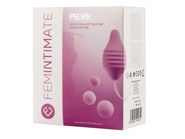 Набор для интимных тренировок Pelvix Concept: контейнер и 3 шарика-5107