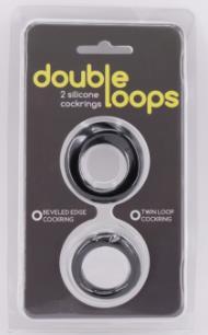 Набор из 2 эрекционных колец Double Loops-7111