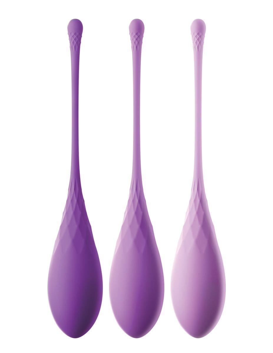 Набор из 3 фиолетовых шариков Кегеля Train-Her Set-6754