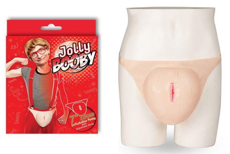 Надувная вагина с фиксацией JOLLY BOOBY-INFLATABLE PUSSY-2067