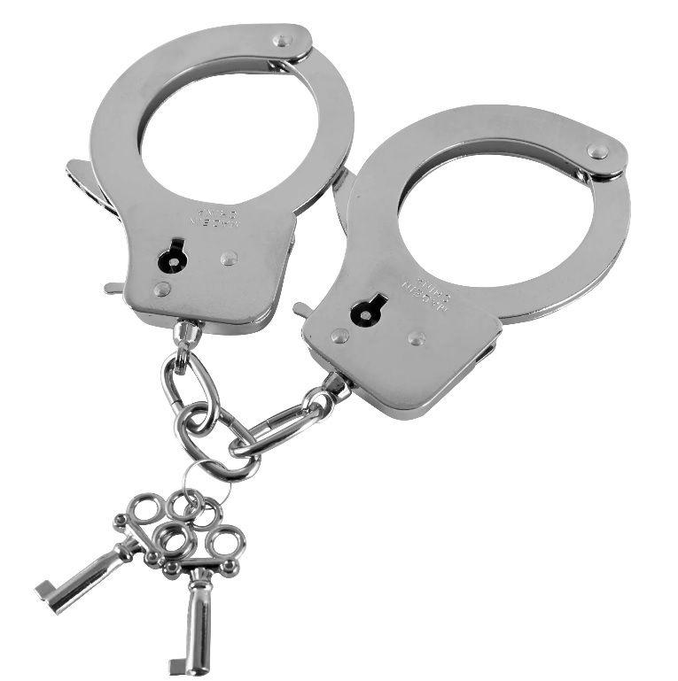 Наручники из листового металла с ключами Metal Handcuffs-7748