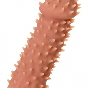 Насадка на фаллос с шипами Extreme Sleeve 007 S-size - 12