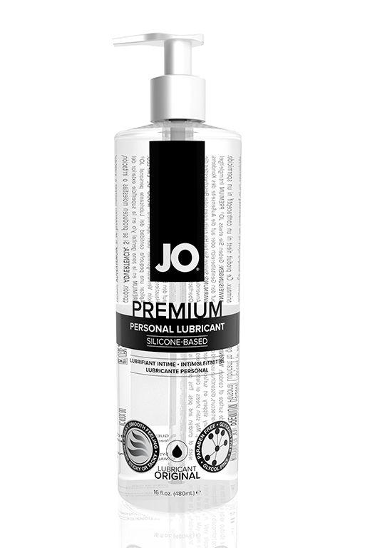 Нейтральный лубрикант на силиконовой основе JO Personal Premium Lubricant - 480 мл.-2554