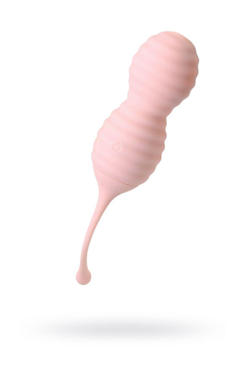 Нежно-розовые вагинальные шарики ZEFYR с пультом ДУ-6684