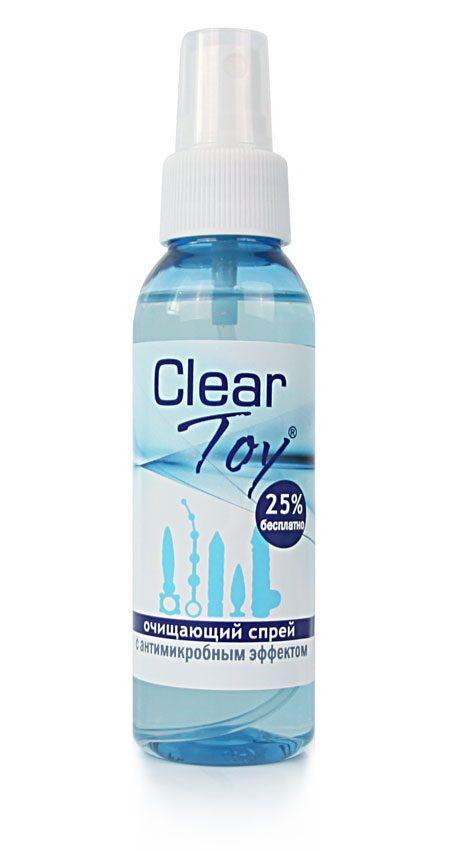 Очищающий спрей Clear Toy с антимикробным эффектом - 100 мл.-6842