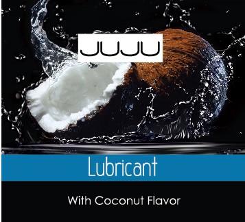 Пробник съедобного лубриканта JUJU с ароматом кокоса - 3 мл.-11879